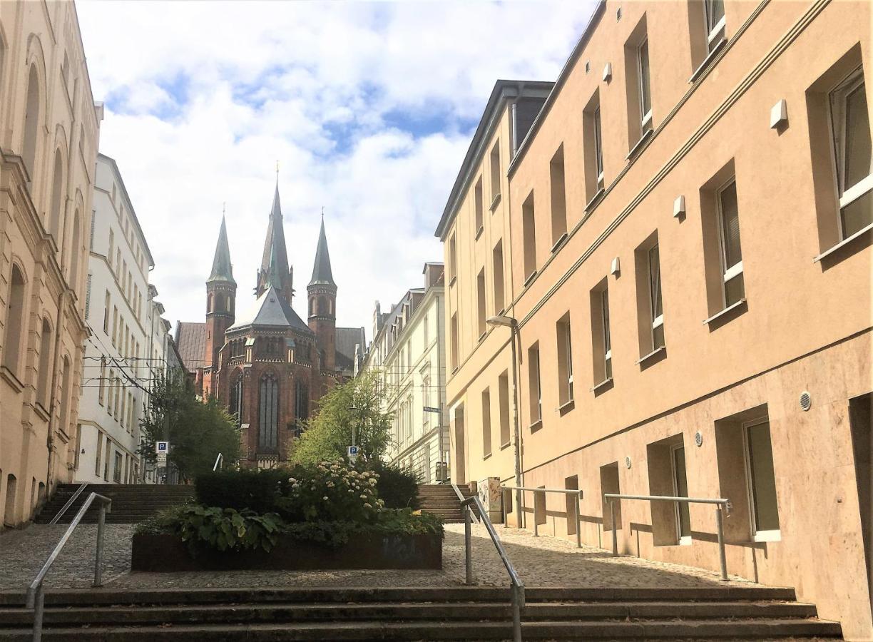 Schwerin Apartment Am Pfaffenteich 1. Obergeschoss Esterno foto