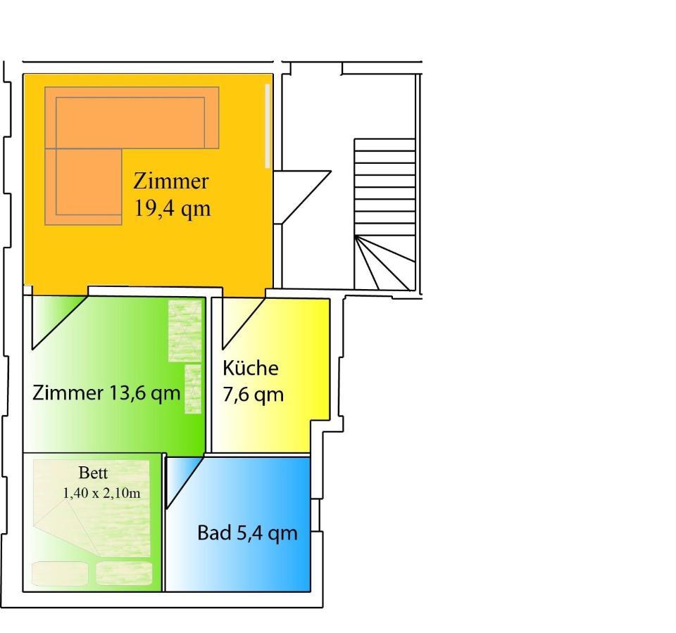 Schwerin Apartment Am Pfaffenteich 1. Obergeschoss Esterno foto